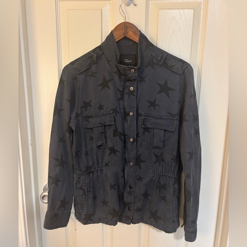 Rails Star Print Utility Jacket light jacket summer fall layer Lightweight - Picture 4 of 7